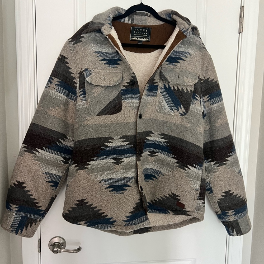 Jachs Sherpa Lined Wool Jacket